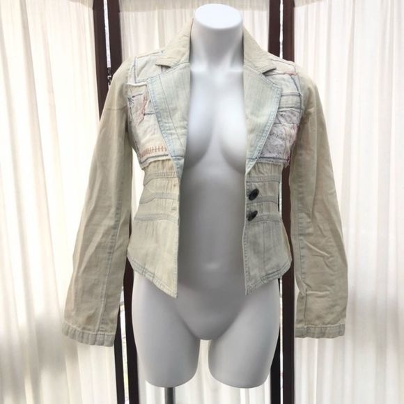 We the Free Distressed Patchwork Jacket - Picture 8 of 16